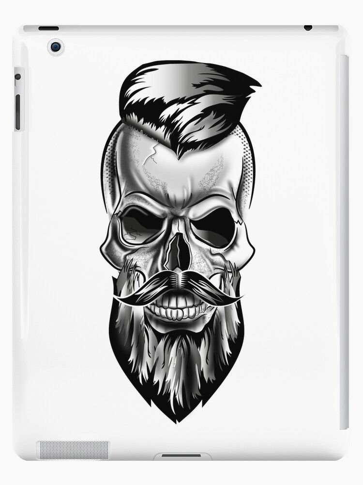 Barbershop logo with Skull by DGIM studio on Dribbble