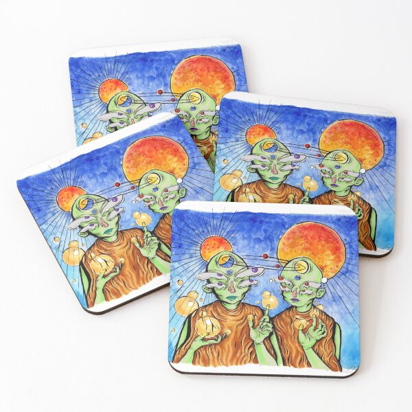 Item preview, St Krax & St Dymphnox designed and sold by Isabel Zaw-Tun.
