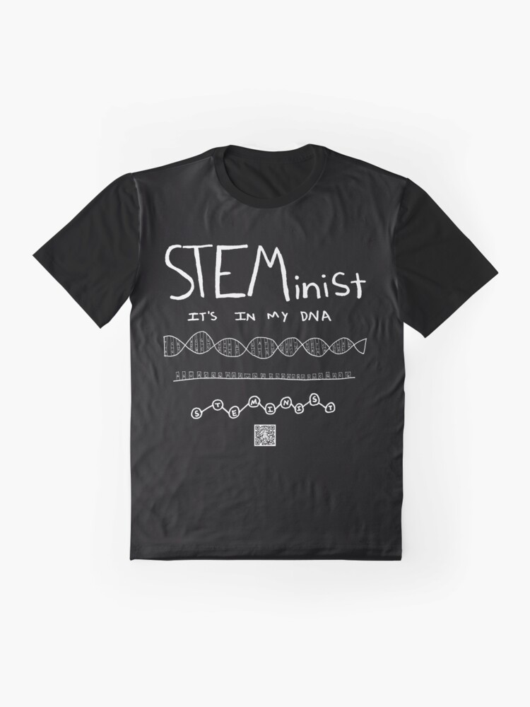 Alternate view of STEMinist Design to Support Women in Science Conference in China Graphic T-Shirt