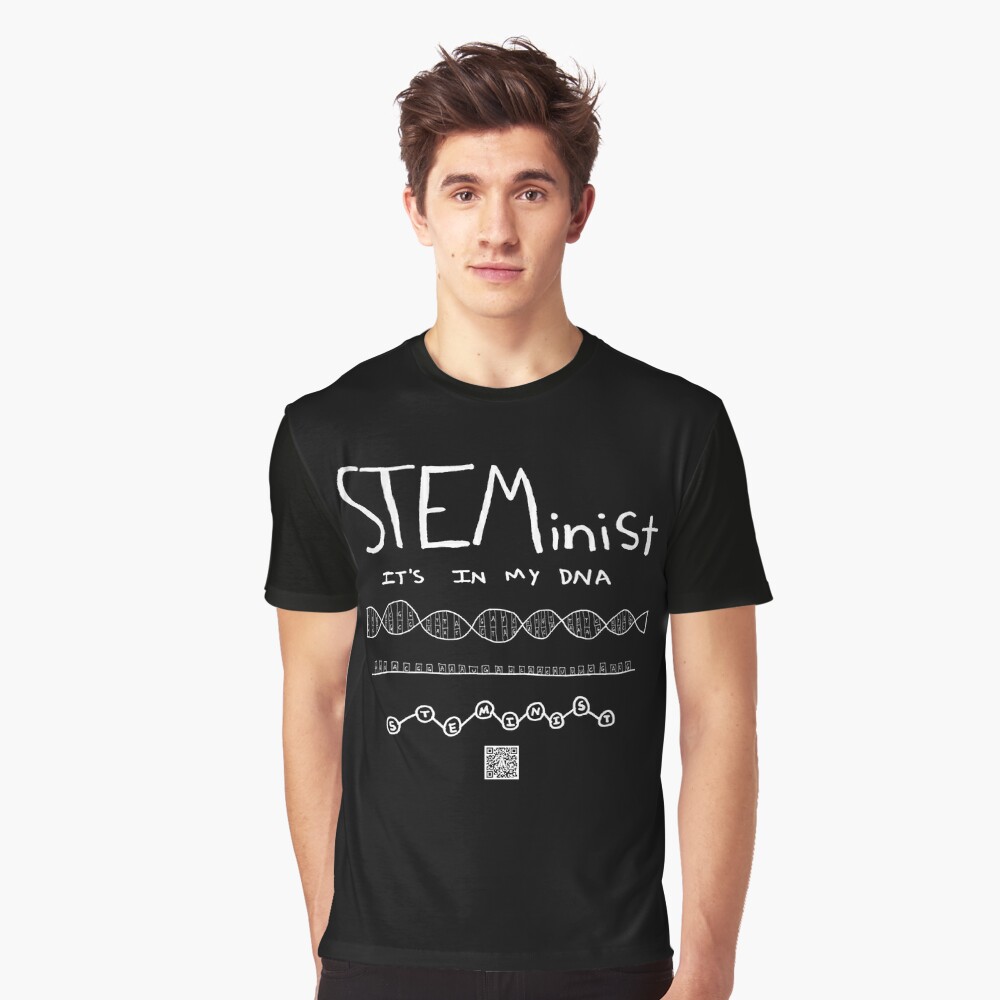 STEMinist Design to Support Women in Science Conference in China Graphic T-Shirt