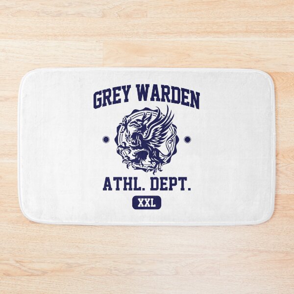 Item preview, Grey Warden Athletic Department | Dragon Age Gym Shirt Style | Navy Print designed and sold by surik-.