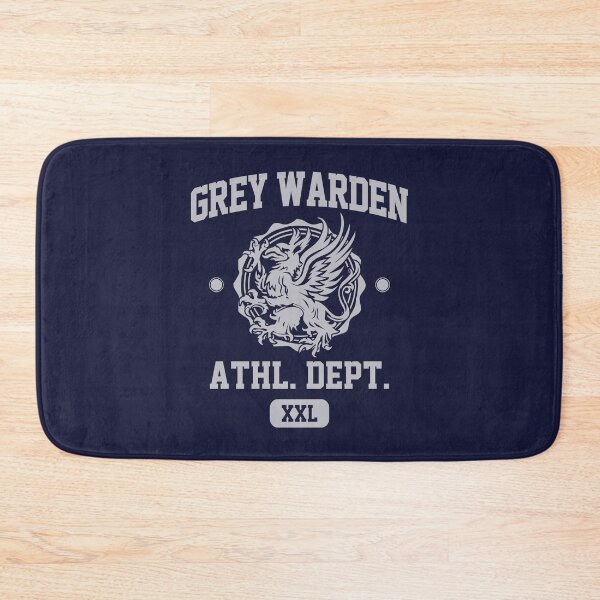 Item preview, Grey Warden Athletic Department | Dragon Age Gym Shirt Style | Silver Print designed and sold by surik-.