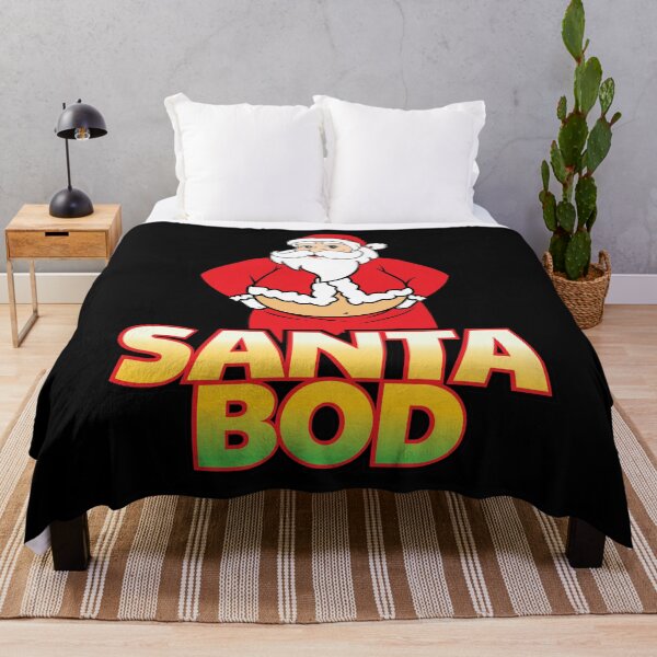 Item preview, Santa Bod Holiday Santa Claus Funny Christmas Graphic print designed and sold by tronictees.