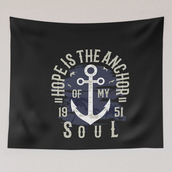 Item preview, Hope Is The Anchor designed and sold by GraffitiBox.