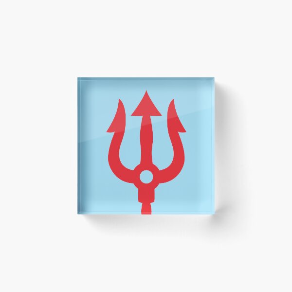 Item preview, Neptune trident red (request other colours) designed and sold by designseventy.