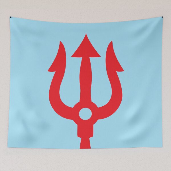 Item preview, Neptune trident red (request other colours) designed and sold by designseventy.