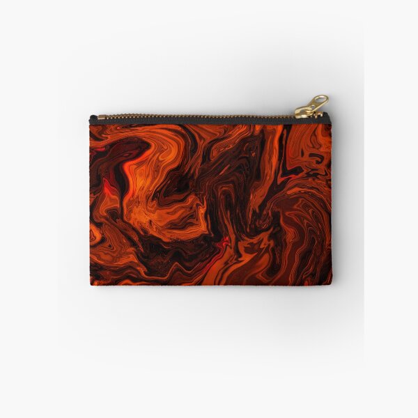 Item preview, Orange and Black Fiery Lava Marble Halloween Abstract designed and sold by Gsallicat.