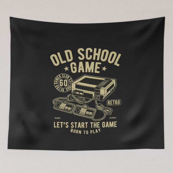 Item preview, Old School Game designed and sold by GraffitiBox.