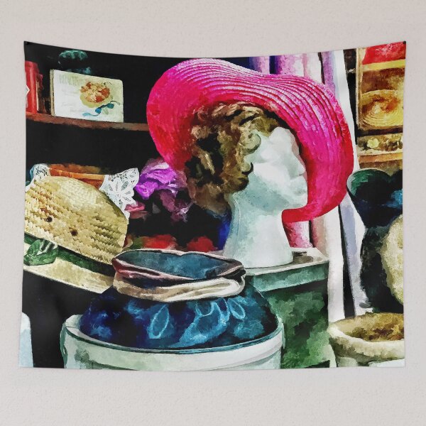 Item preview, Vintage Pink Hat designed and sold by Susan Savad.