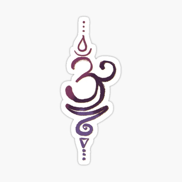 Breathe deeply in and out Sticker