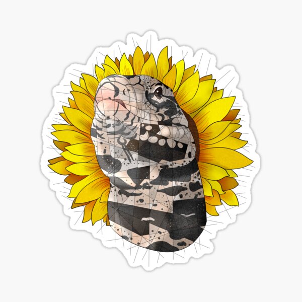 Kaiju the Tegu Sticker