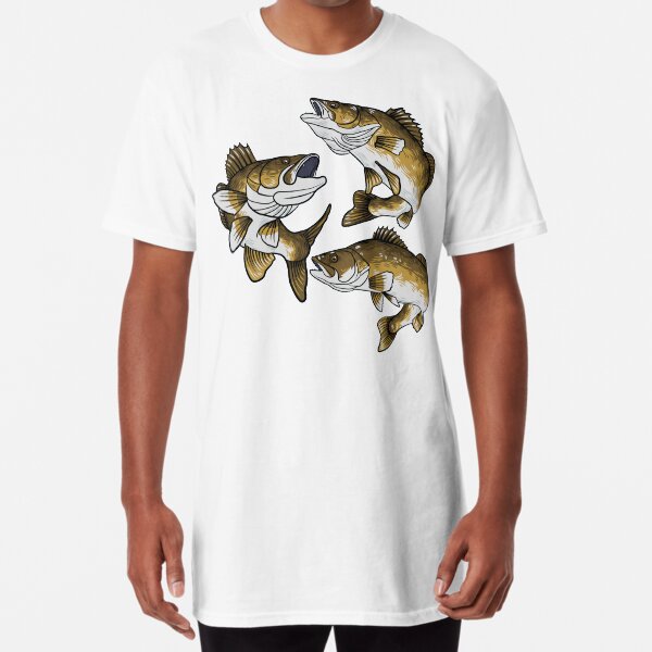 Walleye Fishing Long T-Shirt