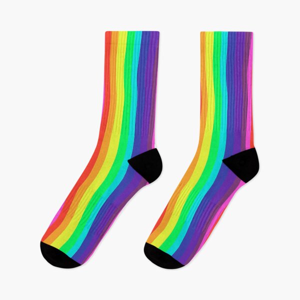 Item preview, Retro rainbow stripes 2 designed and sold by LittleBettyMakes.