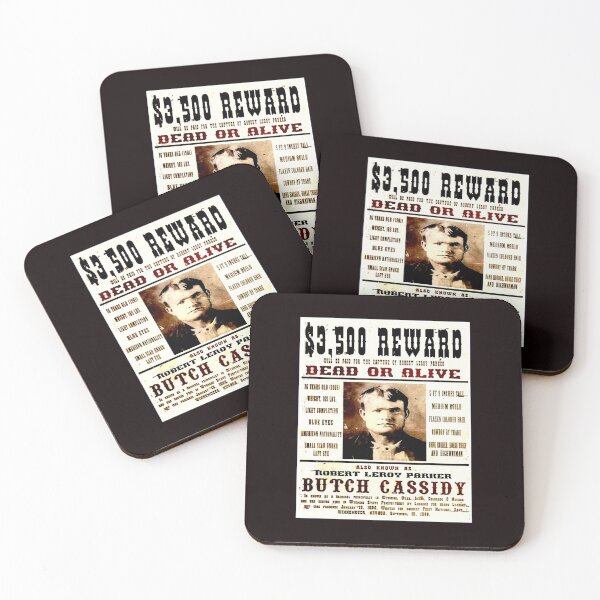 Item preview, BUTCH CASSIDY : Vintage Restored Wanted Poster designed and sold by posterbobs.