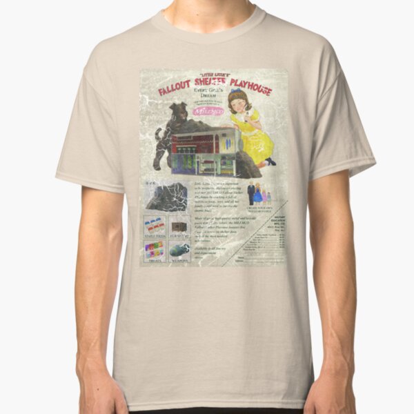 Atomic Ads - MILEMCO Girls Fallout Shelter Playhouse Classic T-Shirt