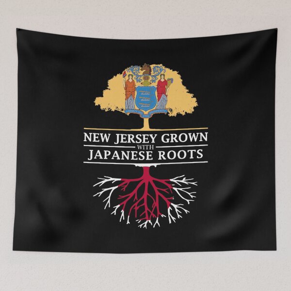 Item preview, New Jersey Grown with Japanese Roots designed and sold by ockshirts.
