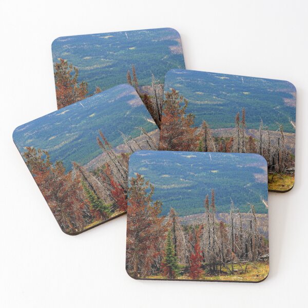 Item preview, high country fall, montana autumn, forest fire beauty, fall colors on the mountain, morrell mountain, seeley lake, clearwater river, usa landscape, scenic montana, america designed and sold by LCAppling.