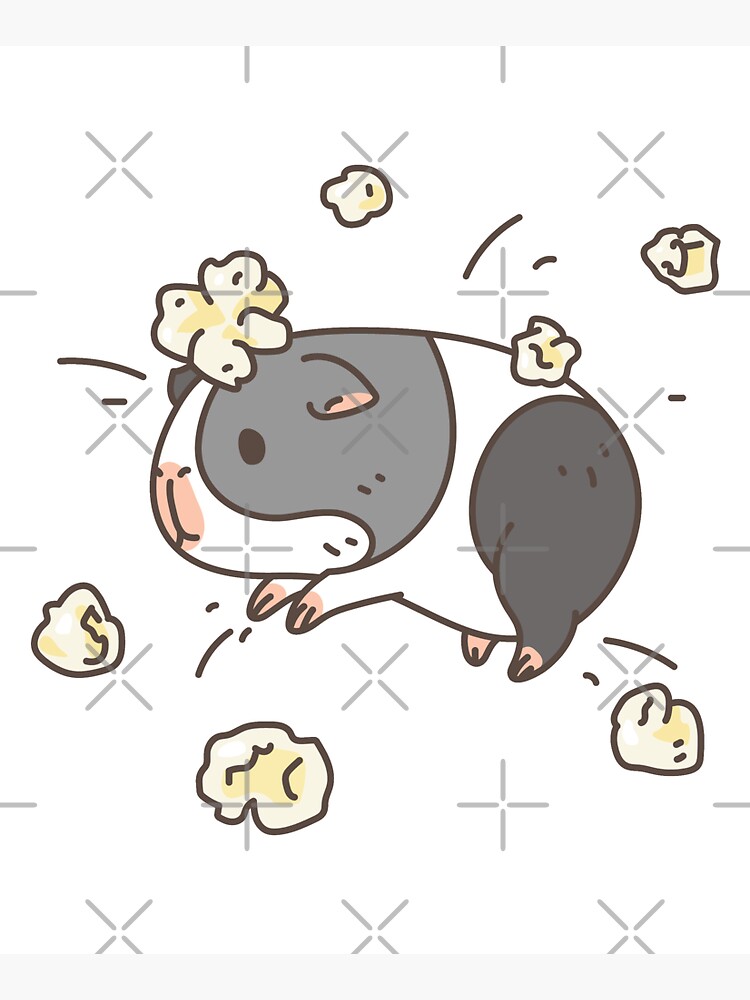 Guinea pig pattern, popcorning  by Miri-Noristudio