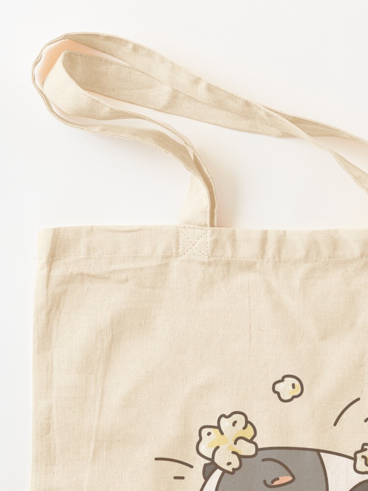 Alternate view of Guinea pig pattern, popcorning  Tote Bag
