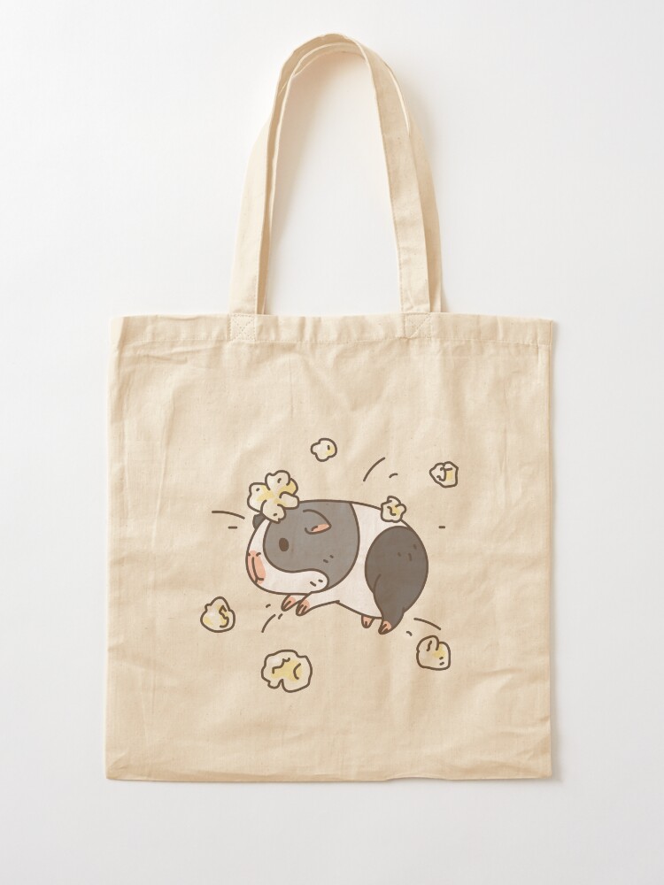 Alternate view of Guinea pig pattern, popcorning  Tote Bag