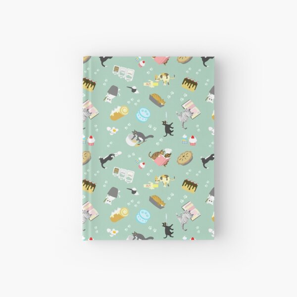 Cats Baking Cakes and other Sweets Hardcover Journal