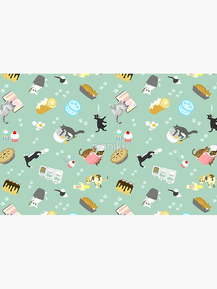 Cats Baking Cakes and other Sweets by ninniku