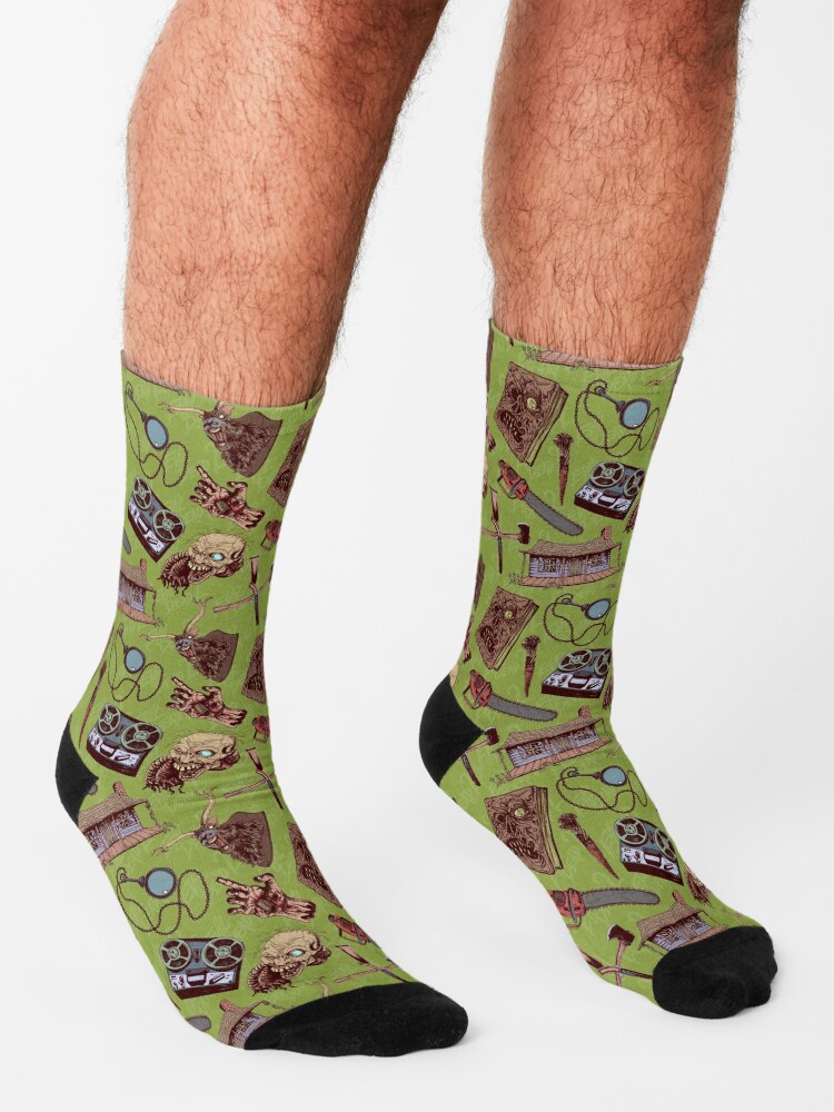 Alternate view of Evil Dead 2 pattern Socks