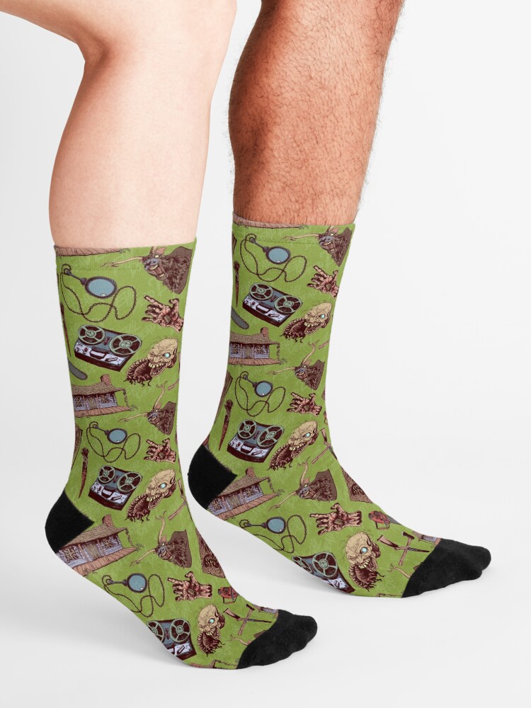 Alternate view of Evil Dead 2 pattern Socks