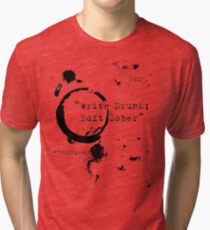Hemingway Writer's Quote Tri-blend T-Shirt