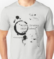 Hemingway Writer's Quote Unisex T-Shirt