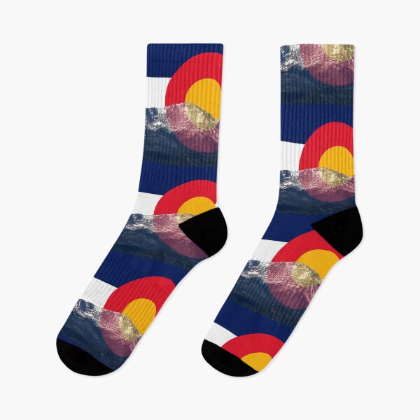 Item preview, Pikes Peak Colorado Flag designed and sold by Emily Lankford.