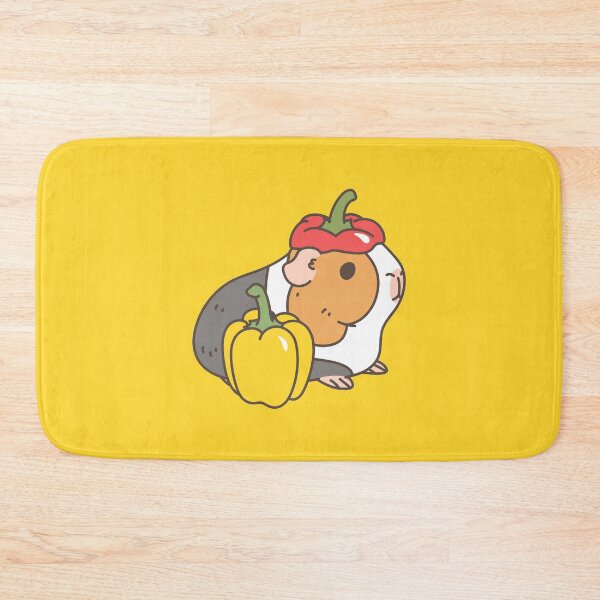 Item preview, Bell pepper, cherry tomatoes and Guinea pigs pattern  designed and sold by Miri-Noristudio.
