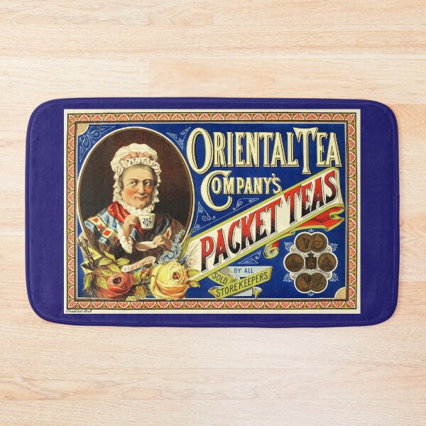 Item preview, Oriental Tea Vintage Australian Poster designed and sold by karwilberevivalcollection.