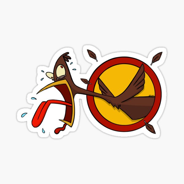 "Pollo Loco" Sticker by joshatomic | Redbubble