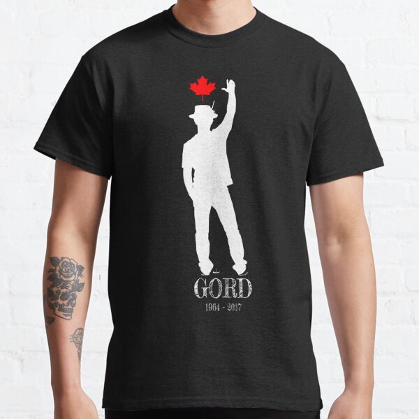 gord downie t shirt