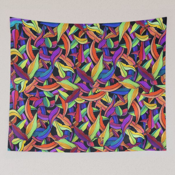 Item preview, SQUARE - leaves designed and sold by Georgie Sharp.