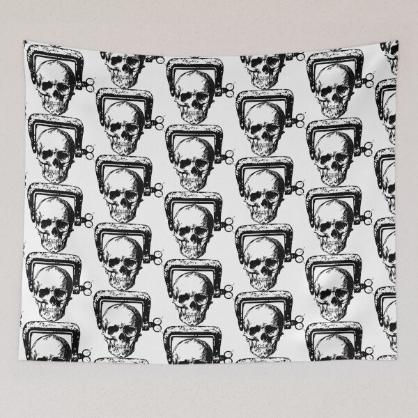 Item preview, SKULL CLAMP / TENSION HEAD designed and sold by kennedywesley.