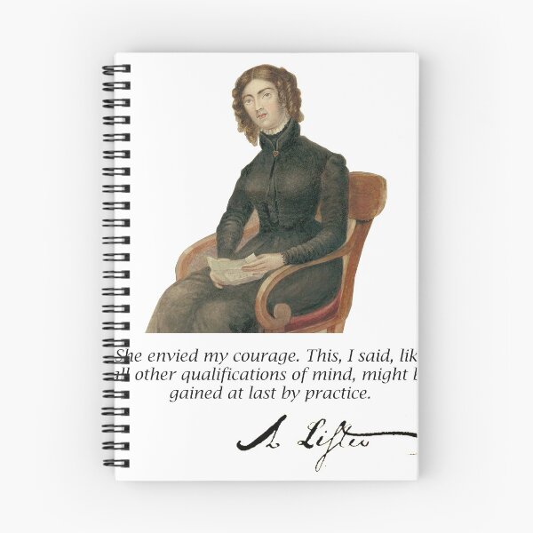Item preview, Anne Lister courage T shirt designed and sold by RealAnneLister.
