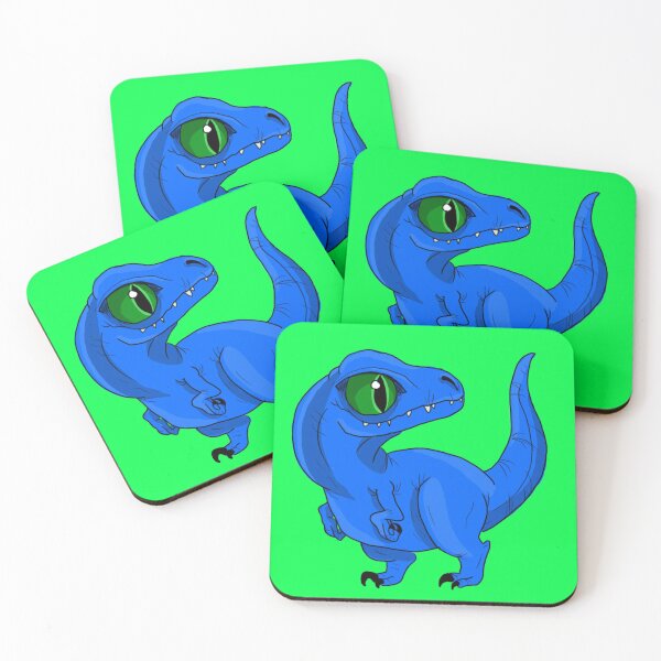 Item preview, Neon Baby Velociraptor designed and sold by Shattering Stars Design.