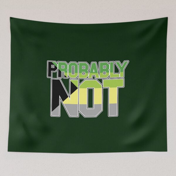 Item preview, Probably Not -- Demiromantic Pride designed and sold by halberdier.