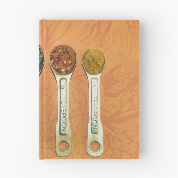 Item preview, Four Measuring spoons full of spices designed and sold by Sheri Nye.