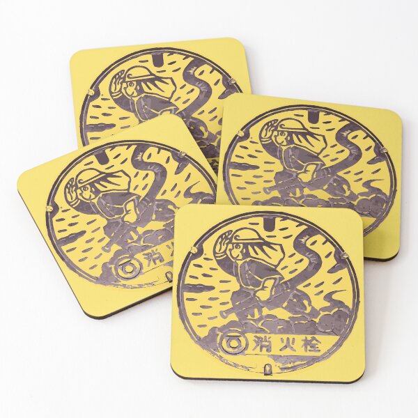 Item preview, Monkey Firefighter - Tenryu Shizuoka designed and sold by Mossrocket.
