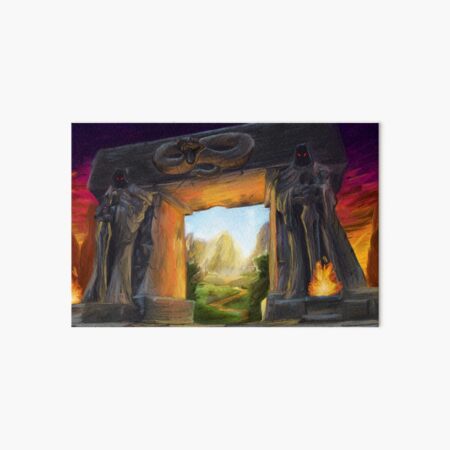 Das dunkle Portal Galeriedruck