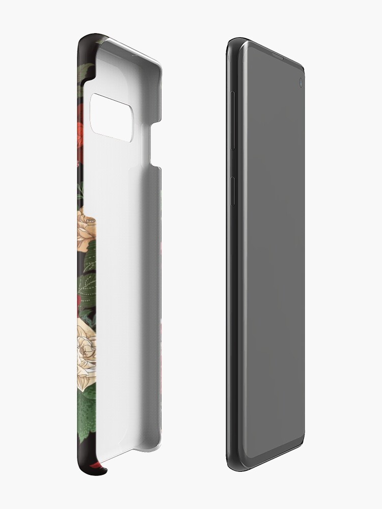 Alternate view of Opossum floral pattern Case & Skin for Samsung Galaxy