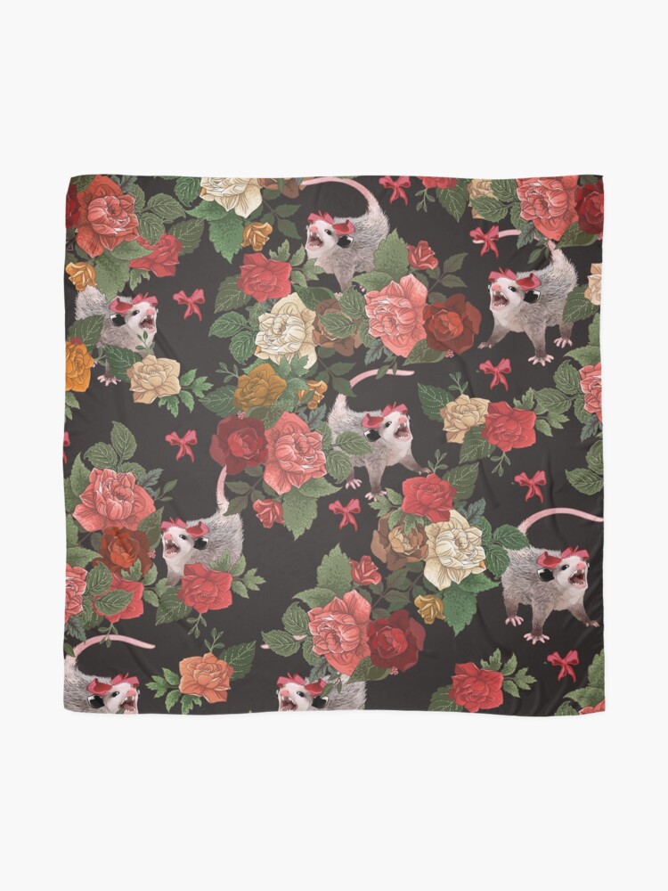 Alternate view of Opossum floral pattern Scarf