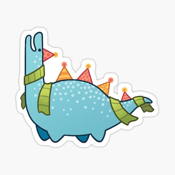 PARTYSAURUS Sticker