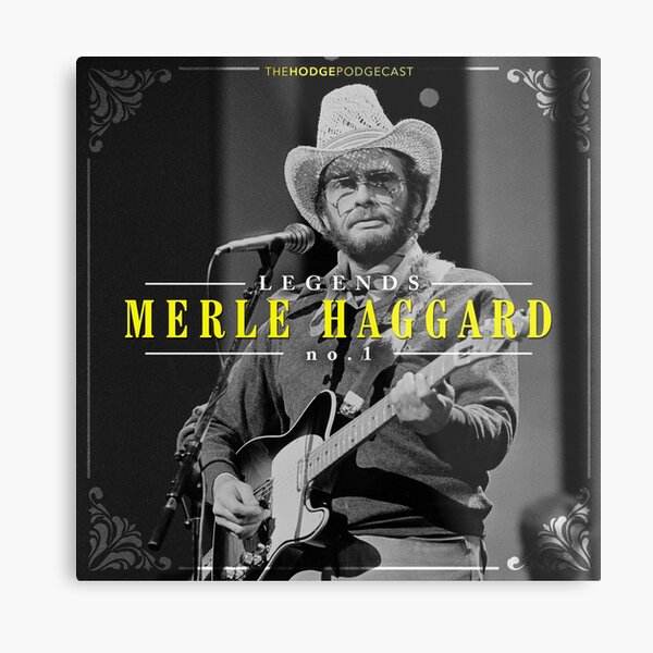 Merle Haggard Metal Print