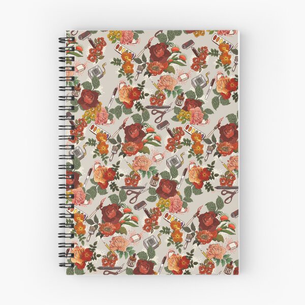 Item preview, Art Supply Floral Pattern designed and sold by dcrownfield.