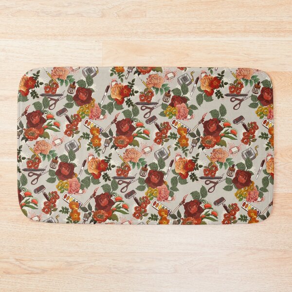 Item preview, Art Supply Floral Pattern designed and sold by dcrownfield.