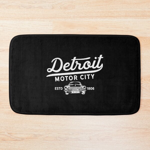 Item preview, Detroit Michigan Motor City Classic Vintage Retro Est 1806 Classic Car designed and sold by ripsydesigns.